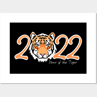 Tiger Year 2022 Posters and Art